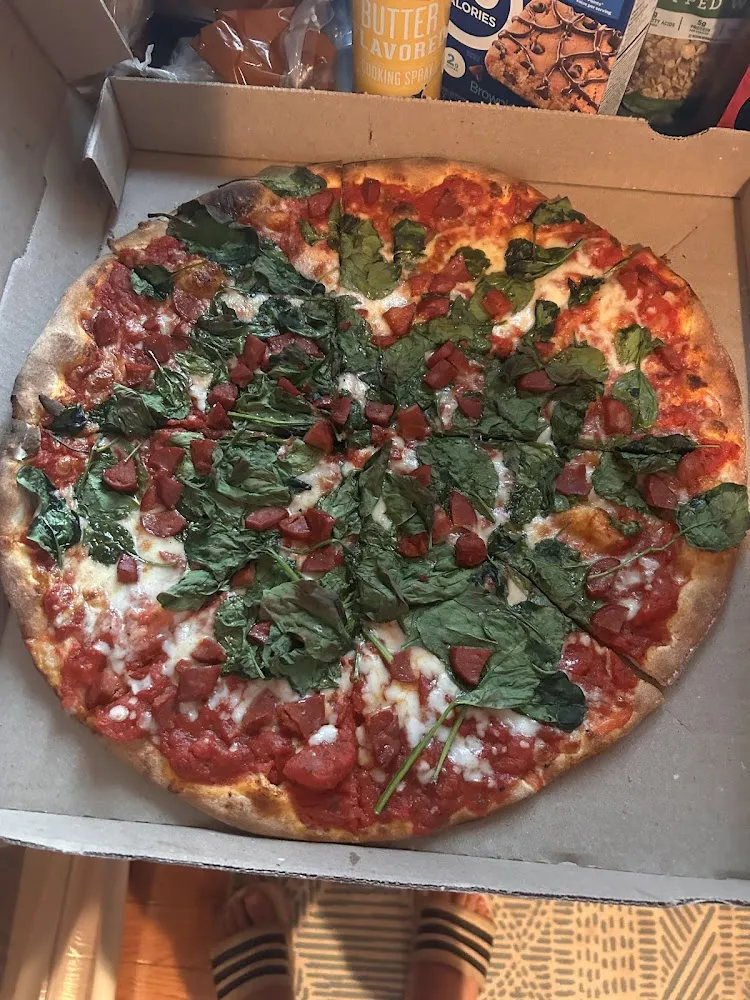 Spinach Pizza